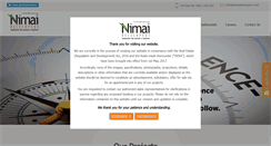 Desktop Screenshot of nimaidevelopers.com